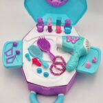 Woopie kosmetinis staliukas mergaitėms 2in1 Grožio salonas