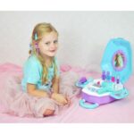 Woopie kosmetinis staliukas mergaitėms 2in1 Grožio salonas