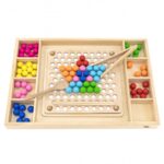Medinė Montessori mozaikos dėlionė vaikams – Viga