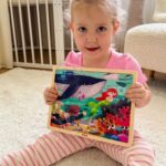 VIGA medinė dėlionė „Jūros paslaptys“ vaikams