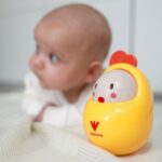 Sensorinis supamasis žaislas su melodijomis kūdikiams