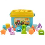 Formų rūšiavimo dėžutė "Abėcėlė ir formos" vaikams