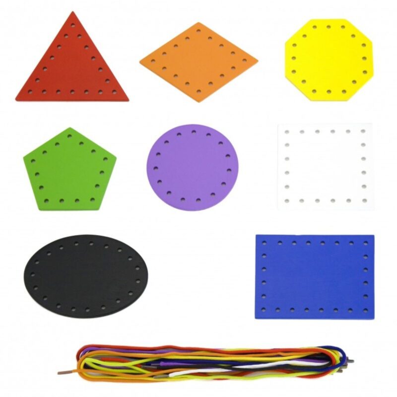 Medinės Montessori vėrimo formos vaikams Medinės Montessori vėrimo formos vaikams