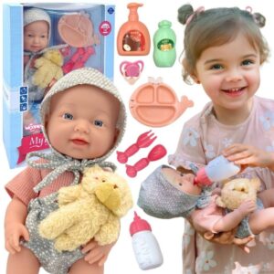 Lėlė su maitinimo priedais vaikams – Woopie Royal