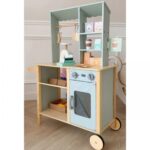 Medinė žaislinė parduotuvė  5in1 vaikams – Woopie Green