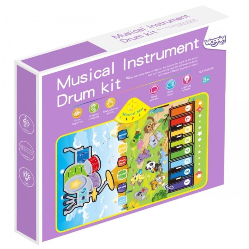 Muzikinis kilimėlis vaikams 2in1 – Woopie