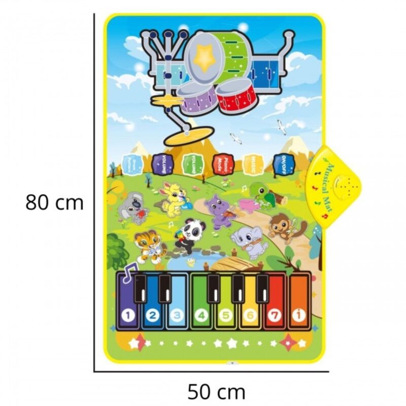 Muzikinis kilimėlis vaikams 2in1 – Woopie