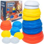 Sensoriniai pusiausvyros akmenys vaikams nuo 3 metų