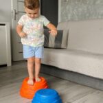 Sensoriniai pusiausvyros akmenys vaikams nuo 3 metų