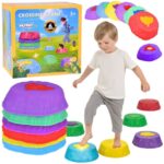 Sensoriniai pusiausvyros akmenys vaikams (6 vnt.) – Woopie