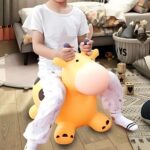 Guminis šokliukas "Žirafa" vaikams