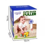 Muzikinis traukiamas žaislas „Ančiukas ir triušiukas“ vaikams