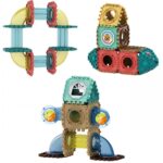 3D konstruktorius su kamuoliukų trasa vaikams