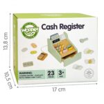 Medinis edukacinis kasos aparatas su priedais vaikams