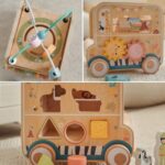 Medinis veiklos kubas „Safari visureigis“ vaikams