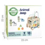 Medinis veiklos kubas „Safari visureigis“ vaikams