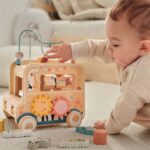 Medinis veiklos kubas „Safari visureigis“ vaikams