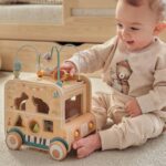 Medinis veiklos kubas „Safari visureigis“ vaikams