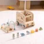 Medinis veiklos kubas „Safari visureigis“ vaikams