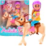 Lėlės „Ankiki“ ir žirgo rinkinys vaikams – Woopie Royal