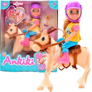 Lėlės „Ankiki“ ir žirgo rinkinys vaikams – Woopie Royal