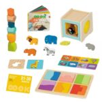 Medinis Montessori edukacinis rinkinys vaikams