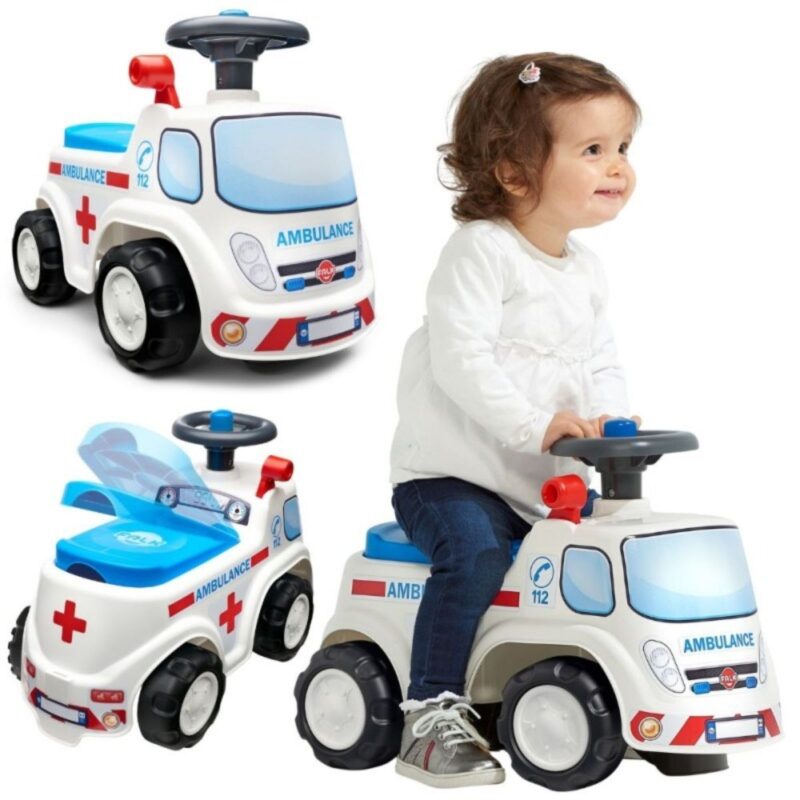 Paspiriama mašinėlė "Greitoji pagalba" vaikams - FALK