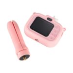 Skaitmeninis fotoaparatas vaikams – rožinis