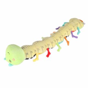 Pliušinis sensorinis kontrastinis žaislas „Vikšras“ kūdikiam