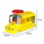 Manipuliacinis autobusas su varžtais vaikams nuo 3 metų