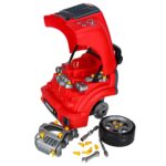 Mechaniko rinkinys vaikams su varikliu, šviesomis ir garsais