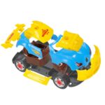 Žaislinis automobilis su šviesos efektais "Pasidaryk pats"