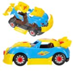 Žaislinis automobilis su šviesos efektais "Pasidaryk pats"