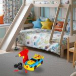 Žaislinis automobilis su šviesos efektais "Pasidaryk pats"