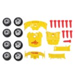 Žaislinis automobilis su šviesos efektais "Pasidaryk pats"