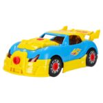 Žaislinis automobilis su šviesos efektais "Pasidaryk pats"