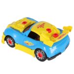 Žaislinis automobilis su šviesos efektais "Pasidaryk pats"