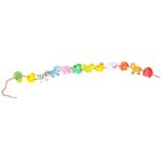 Medinis vėrimo dėlionės rinkinys „Mano ferma“ vaikams