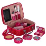 Makiažo rinkinys mergaitėms su lagaminu ir priedais