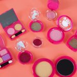 Makiažo rinkinys mergaitėms su lagaminu ir priedais