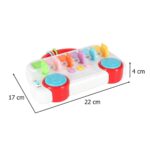 Interaktyvus žaislinis autobusas vaikams su gyvūnais