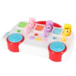 Interaktyvus žaislinis autobusas vaikams su gyvūnais