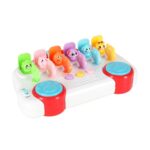 Interaktyvus žaislinis autobusas vaikams su gyvūnais