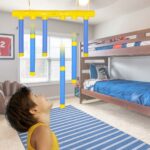 Elektroninis arkadinis žaidimas "Pagauk lazdeles" vaikams