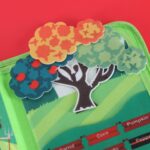 Sensorinė manipuliacinė knygelė "Ferma" vaikams