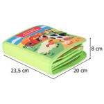 Sensorinė manipuliacinė knygelė "Ferma" vaikams