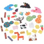 Sensorinė manipuliacinė knygelė "Ferma" vaikams