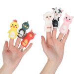 Sensorinė manipuliacinė knygelė "Ferma" vaikams