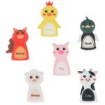 Sensorinė manipuliacinė knygelė "Ferma" vaikams