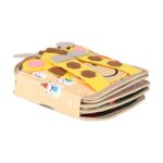 3D edukacinė veltinio veiklos knygelė vaikams – „Žirafa“